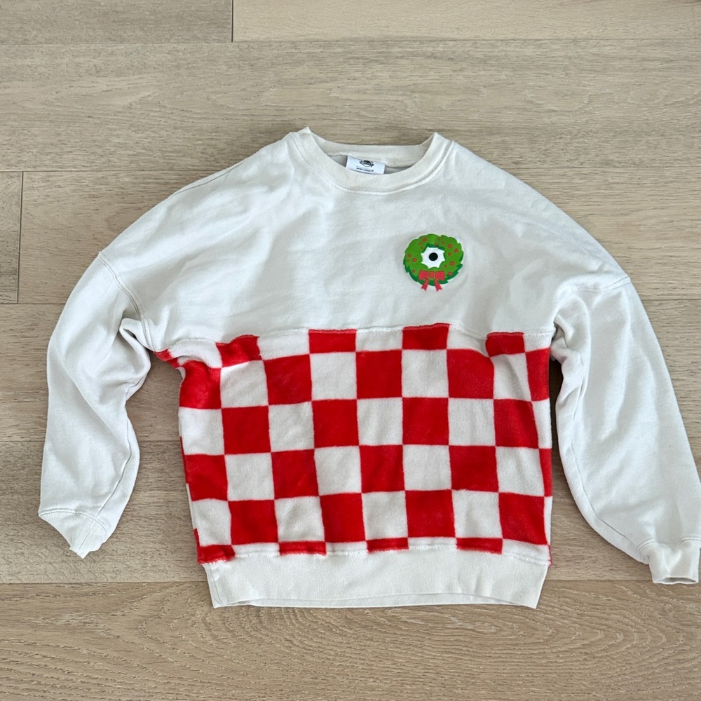 Disney Pixar Christmas Crewneck Sweatshirt spirit jersey size S